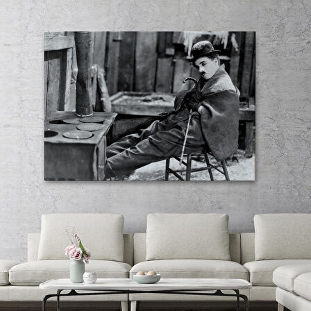 Charlie Chaplin Tablosu-6619