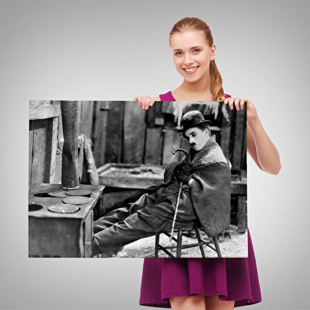 Charlie Chaplin Tablosu-6619