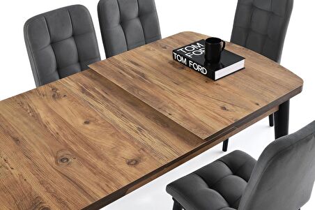 Kelebek Açılır MDF Sadece Yemek Masası 90*140cm