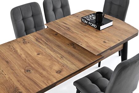 Kelebek Açılır MDF Sadece Yemek Masası 90*140cm