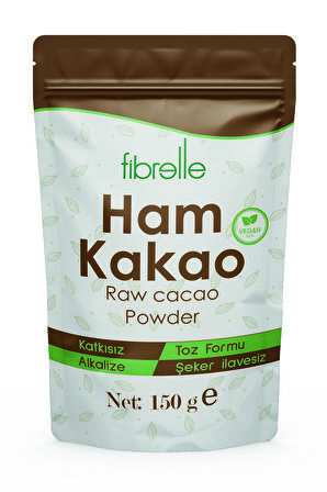 Fibrelle Ham Kakao 150 g  Doypak Ambalaj