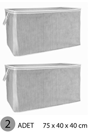 YASTIK HURCU MAXİ HURÇ 75x40x40 cm GRİ - 2 ADET