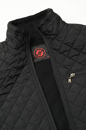 Siyah Kapitone Yelek