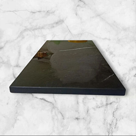 36 X 18 Porselen Neolith Metal Ayaklı Sunumluk