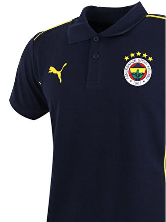 Fenerbahçe Orijinal Lisanslı 2024/25 A Takım Polo Yaka Gri T-Shirt