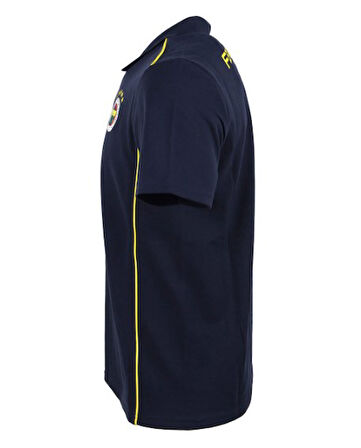 Fenerbahçe Orijinal Lisanslı 2024/25 A Takım Polo Yaka Gri T-Shirt
