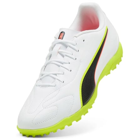 Puma KING 20 PLAY TT Jr Genç Beyaz Halı Saha Ayakkabısı 108736 01