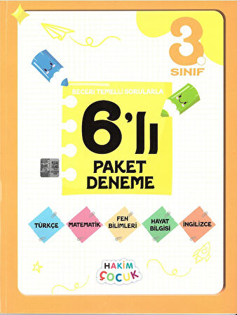 3.Sınıf Okuduğumu Anlıyorum+Neşeli Matematik Öyküleri+ 6 lı Paket Deneme