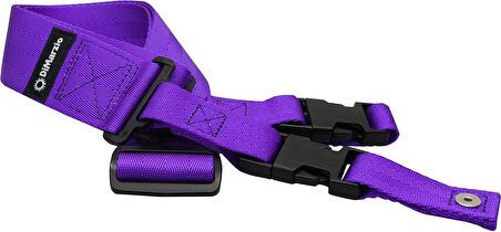 DiMarzio DD2200V ClipLok Quick Release Purple Guitar Strap Gitar Askısı