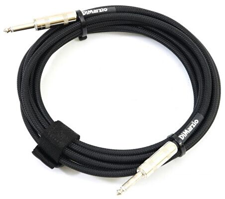 DiMarzio Instrument Cable EP1710SSBK - Black 3.0m Enstrüman Kablosu