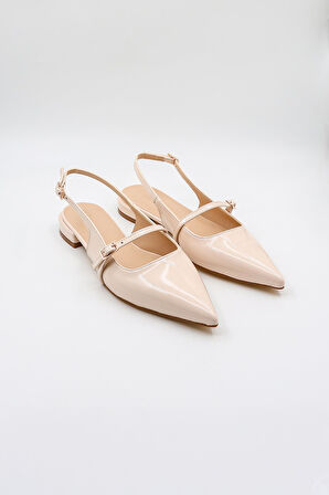 Park Moda Tek Bantlı  Kadın Topuklu Ayakkabı PM280 K54