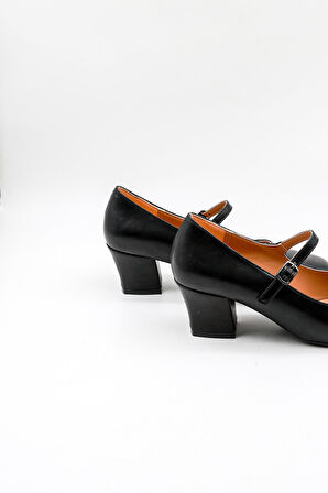Park Moda Bantlı Kadın Klasik Topuklu Ayakkabı PM280 K542