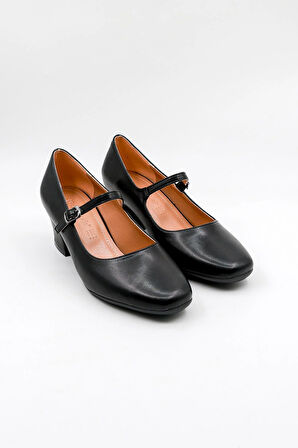 Park Moda Bantlı Kadın Klasik Topuklu Ayakkabı PM280 K542