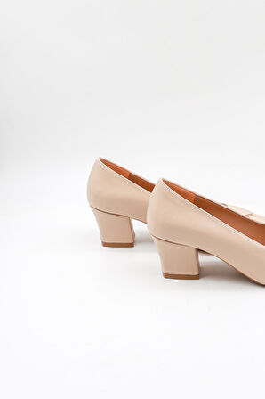 Park Moda Taş Detaylı Anne Ayakkabı Günlük Ayakkabı PM280 Ten Cilt