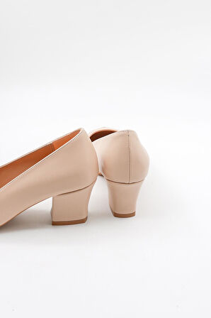 Park Moda Taş Detaylı Anne Ayakkabı Günlük Ayakkabı PM280 Ten Cilt