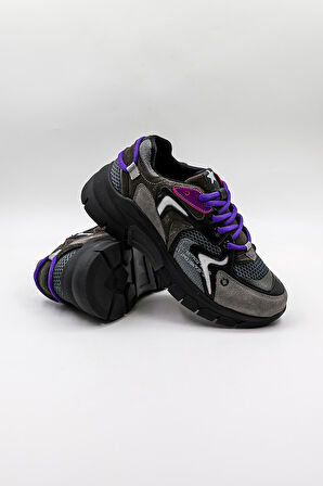 Kriste Bell Multi Kadın Spor Ayakkabı KB51166 Mor Multi