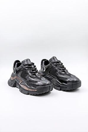 Kriste Bell Sneaker Kadın Spor Ayakkabı KB0019 Siyah