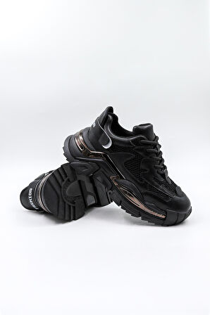 Kriste Bell Sneaker Kadın Spor Ayakkabı KB0019 Siyah