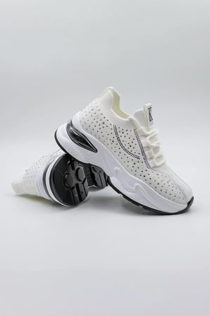 Kriste Bell Sneaker Kadın Spor Ayakkabı KB004545 Beyaz