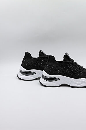 Kriste Bell Sneaker Kadın Spor Ayakkabı KB004545 Siyah