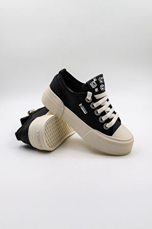 Kriste Bell Kadın Taşlı Sneakers KB0014 Siyah