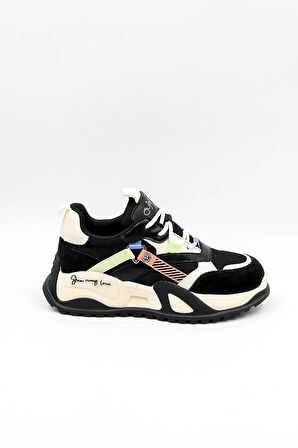 Guja İthal Snekar Kadın Spor Ayakkabı GJ425 Siyah