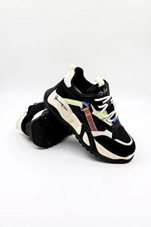 Guja İthal Snekar Kadın Spor Ayakkabı GJ425 Siyah