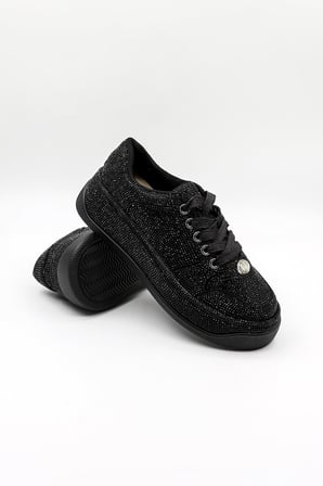 Guja İthal Taş Detaylı Bağcıklı Sneakers Kadın Spor Ayakkabı GJ45110