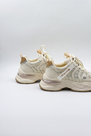 Kriste Bell İthal Kadın Sneakers Spor Ayakkabı KB0052 Beyaz