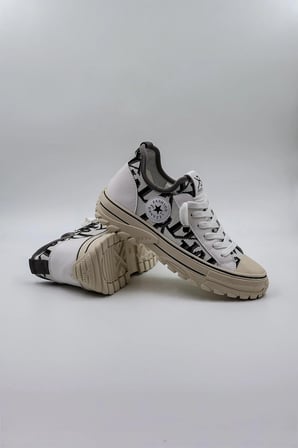 Kriste Bell İthal Kadın Sneakers Spor Ayakkabı KB0000 Beyaz
