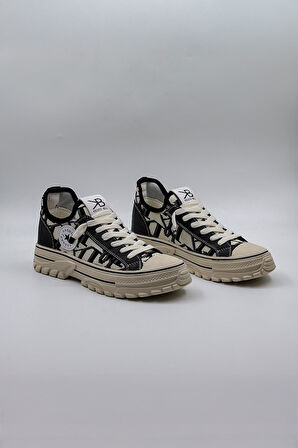 Kriste Bell İthal Kadın Sneakers Spor Ayakkabı KB0000 Siyah