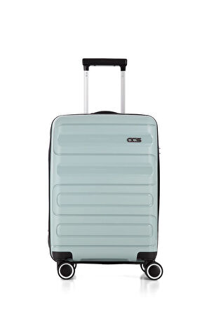 ÇÇS Trolley Polipropilen Unisex Orta Boy Valiz ÇÇS5225 Mavi