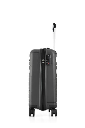 ÇÇS Trolley Polipropilen Unisex Orta Boy Valiz ÇÇS5225 Antrasit