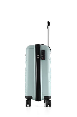 ÇÇS Trolley Polipropilen Unisex Büyük Boy Valiz ÇÇS5225 Mavi