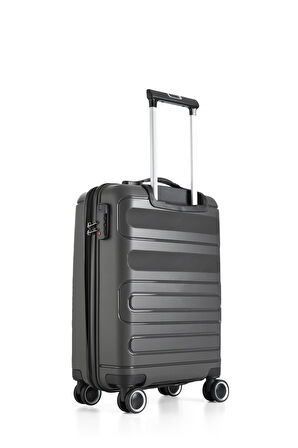 ÇÇS Trolley Polipropilen Unisex Büyük Boy Valiz ÇÇS5225 Antrasit