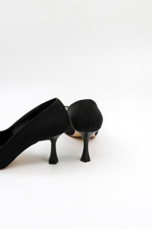 Park Moda Tokalı Ayakkabı PM439 Siyah Nubuk