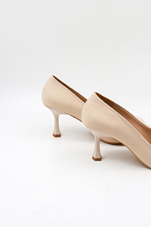 Park Moda Tokalı Ayakkabı PM439 Bej Nubuk