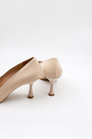 Park Moda Tokalı Ayakkabı PM439 Bej Nubuk