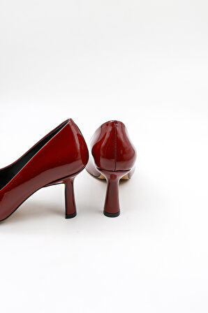 Park Moda  Kadın Ayakkabı PM537 Bordo Rugan