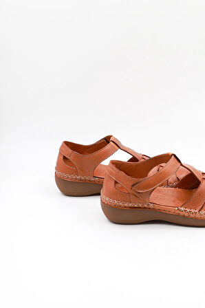 Venüs Kadın Hakiki Deri Günlük Sandalet VN25190247Y