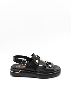 Venüs Kadın Hakiki Deri Günlük Sandalet VN25440007Y