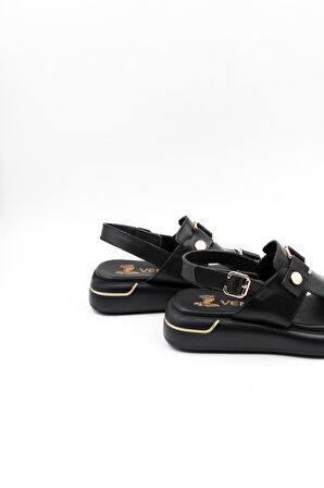 Venüs Kadın Hakiki Deri Günlük Sandalet VN25440007Y