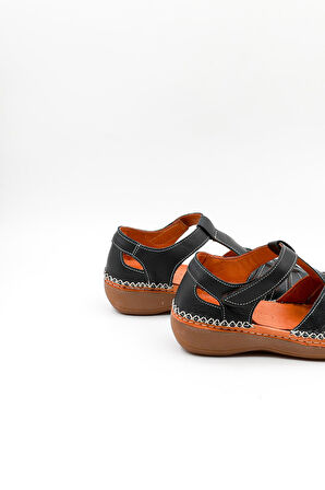 Venüs Kadın Hakiki Deri Günlük Sandalet VN25190247Y