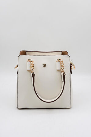 Kriste Bell Çapraz Askılı Kadın Çanta KB 7139- Beyaz