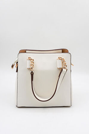 Kriste Bell Çapraz Askılı Kadın Çanta KB 7139- Beyaz