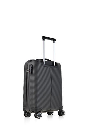ÇÇS Trolley Polipropilen Unisex Kabin Boy Valiz ÇÇS5224 - Antrasit