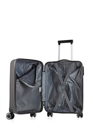 ÇÇS Trolley Polipropilen Unisex Büyük Boy Valiz ÇÇS5224 - Antrasit