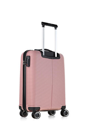 ÇÇS Trolley Polipropilen Unisex Büyük Boy Valiz ÇÇS5224 - Pudra