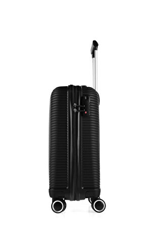 ÇÇS Trolley Polipropilen Unisex Büyük Boy Valiz ÇÇS5224 - Siyah
