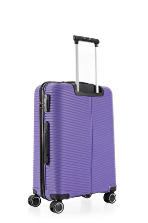ÇÇS Trolley Polipropilen Unisex Orta Boy Valiz ÇÇS5224 - Mor